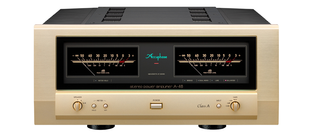 Mặt trước Power Amplifier Accuphase A48