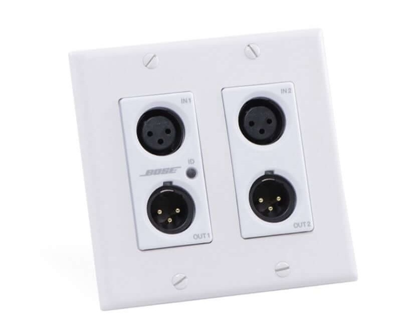 BOSE CONTROLSPACE WP22B-D 2x2 WALL PLATE
