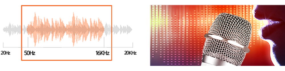 Micro TJ TM G20 có khả năng bắt tiếng trọn vẹn và tái tạo âm giọng rõ ràng, mạnh mẽ