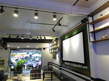 Góc giải trí tại Cafe Milano Phan Văn Trị