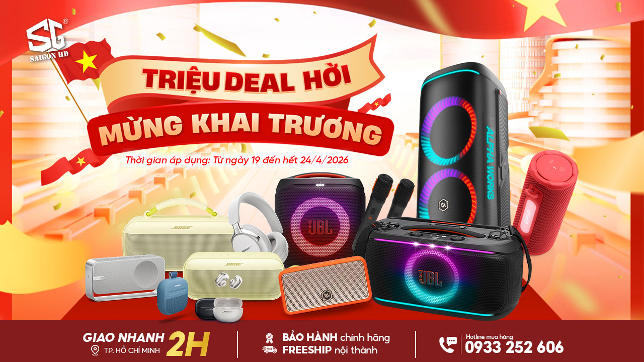 SAIGON HD khai trương showroom Vạn Kiếp – Giảm đến 45% chỉ trong 6 ngày