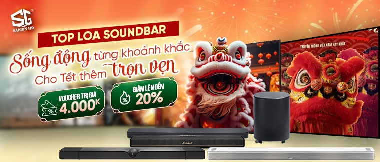 Khuyến mãi loa SoundBar chính hãng Bose - Marshall - JBL - Klipsch - Harman Kardon - Devialet