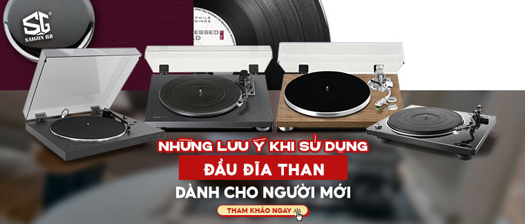 Những lưu ý khi sử dụng đầu đĩa than dành cho người mới