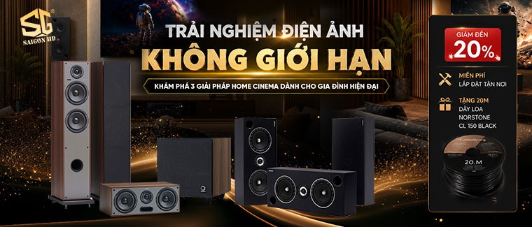 Khuyến mãi Top 3 dàn âm thanh xem phim gia đình 5.1 Onkyo - Elipson - Tangent