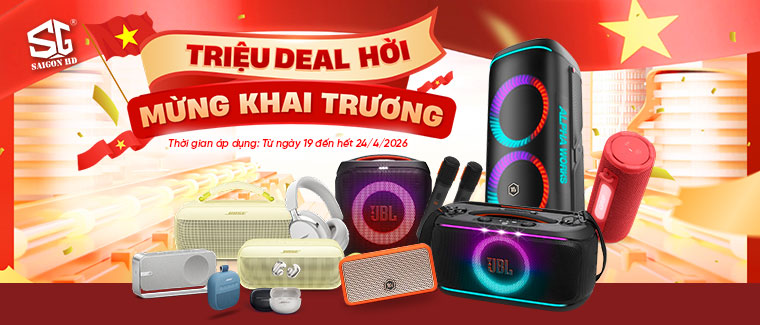 SAIGON HD khuyến mãi khai trương showroom Vạn Kiếp