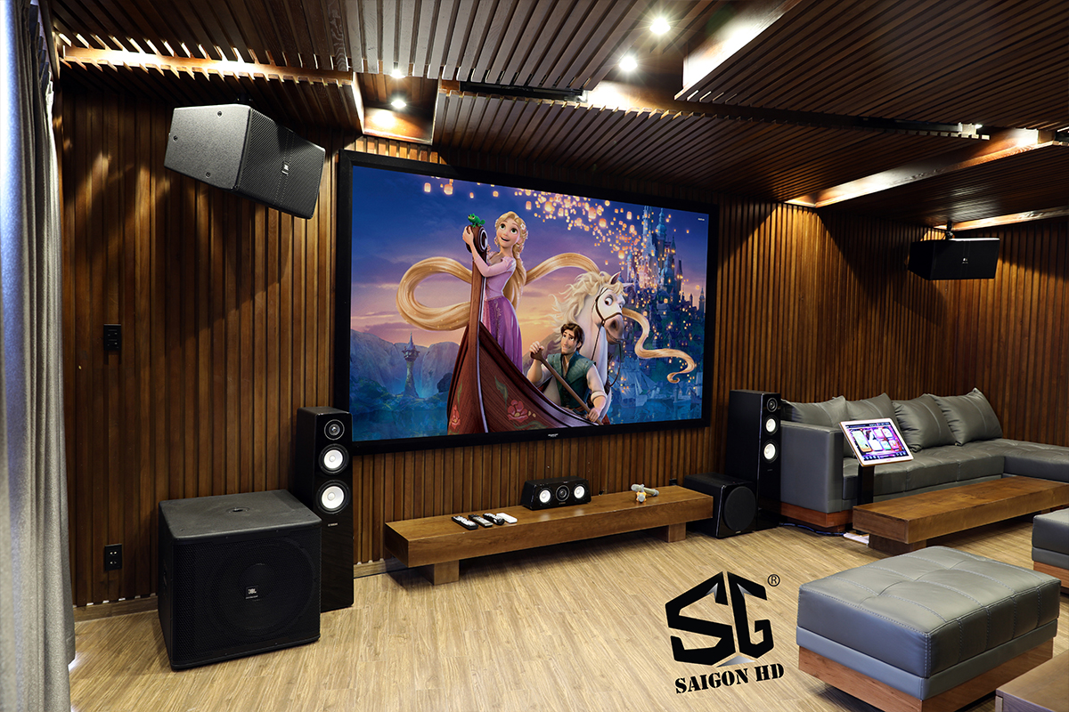 SAIGON HD - Äáº³ng cáº¥p PhÃ²ng giáº£i trÃ­ táº¡i gia