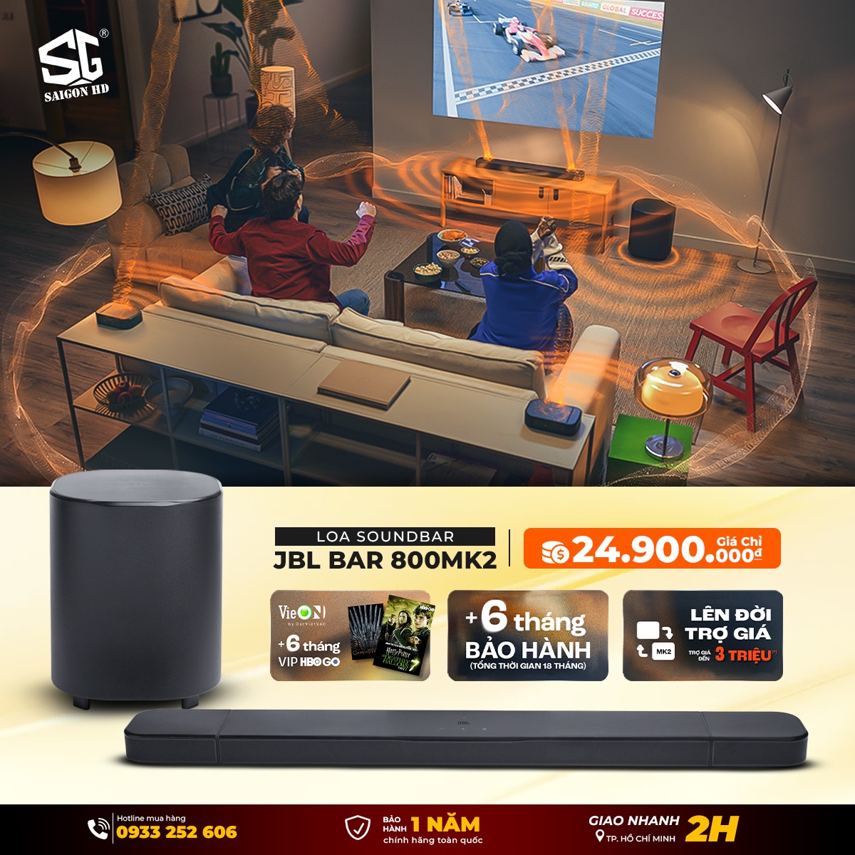 Khuyến mãi loa SoundBar JBL Bar 800MK2 chính hãng mới nhất 2025