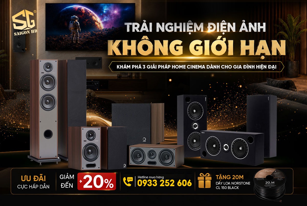 Chương tr&igrave;nh khuyến m&atilde;i giảm gi&aacute; l&ecirc;n đến 20% cho d&agrave;n &acirc;m thanh xem phim gia đ&igrave;nh Onkyo - Elipson - Tangent ch&iacute;nh h&atilde;ng