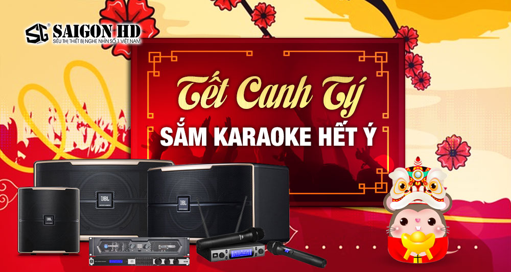 Khuyễn mãi dàn âm thanh Karaoke gia đình Xuân Canh Tý 2020