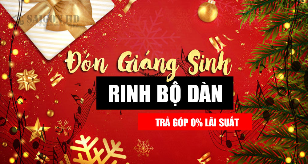 Khuyến mãi dàn âm thanh nghe nhạc Noel 2019