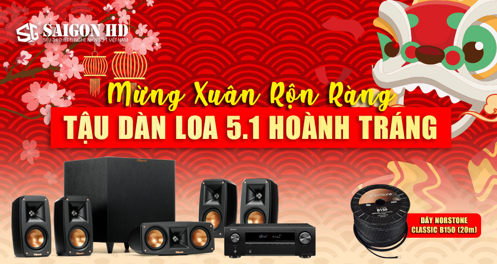 Khuyến mãi dàn âm thanh xem phim 5.1