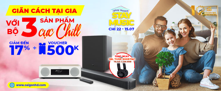 Chương trình khuyến mãi dàn âm thanh nghe nhạc - SoundBar