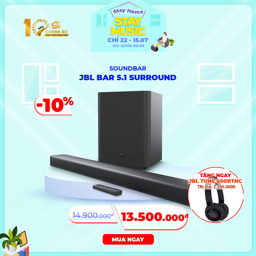 SOUNDBAR JBL BAR 5.1 SURROUND