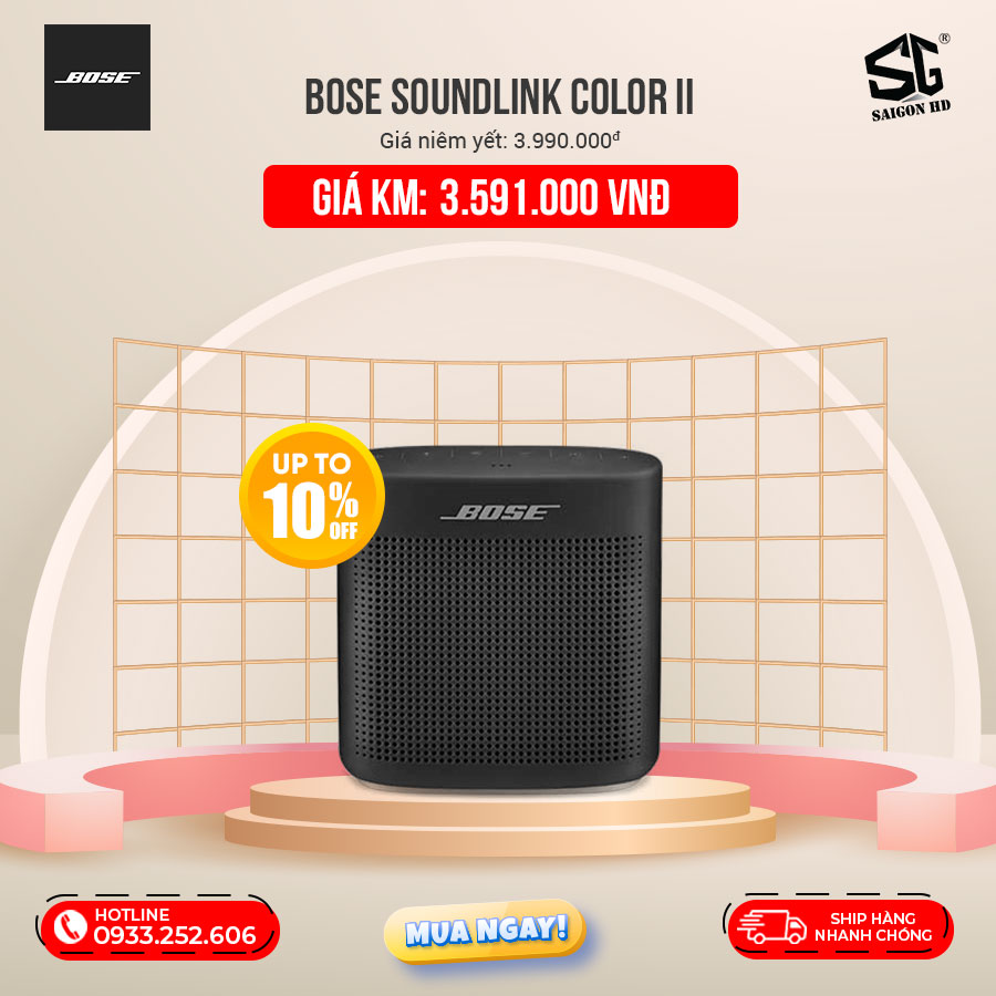 Khuyến mãi loa di động Bluetooth Bose SoundLink Color II