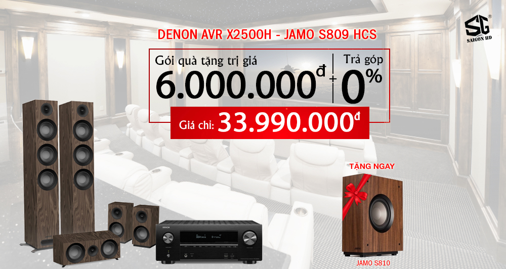 Mua dàn âm thanh xem phim - Tặng subwoofer