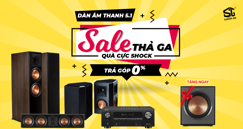 Mua dàn âm thanh xem phim - Tặng subwoofer