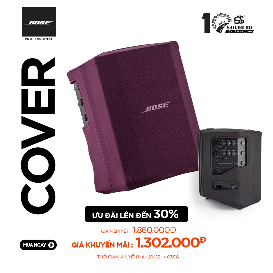 Khuyến mãi Cover Màu Xanh Dương Bose S1 Pro