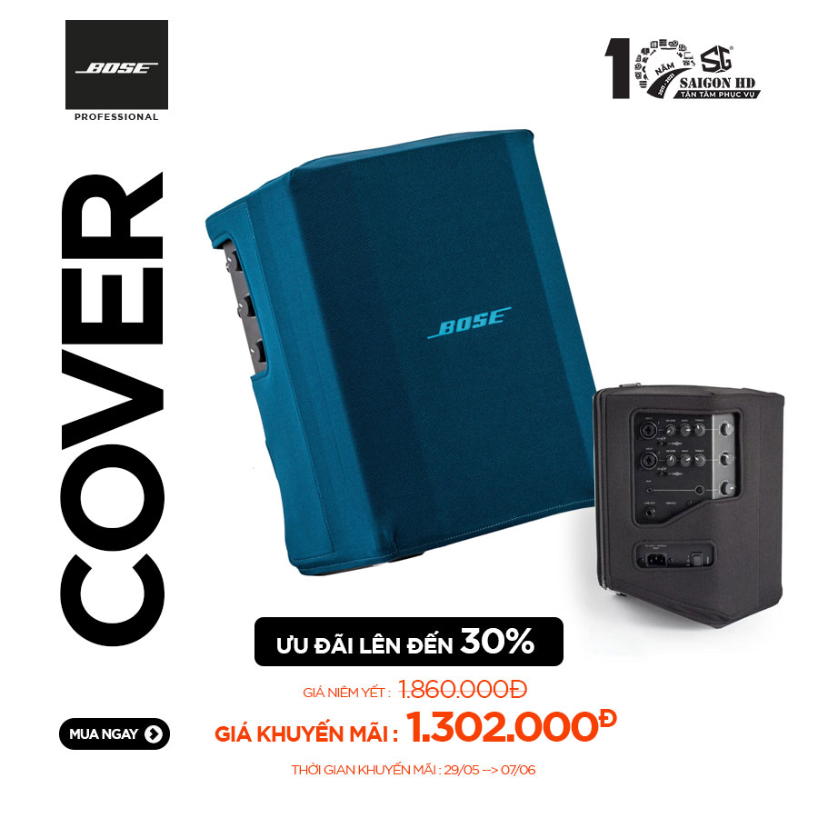 Khuyến mãi Cover Màu Xanh Dương Bose S1 Pro