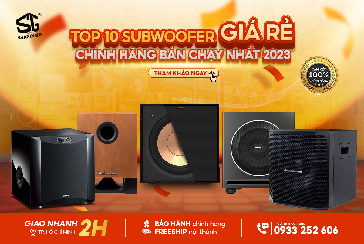 Top 10 loa Subwoofer chính hãng giá rẻ bán chạy nhất 2023