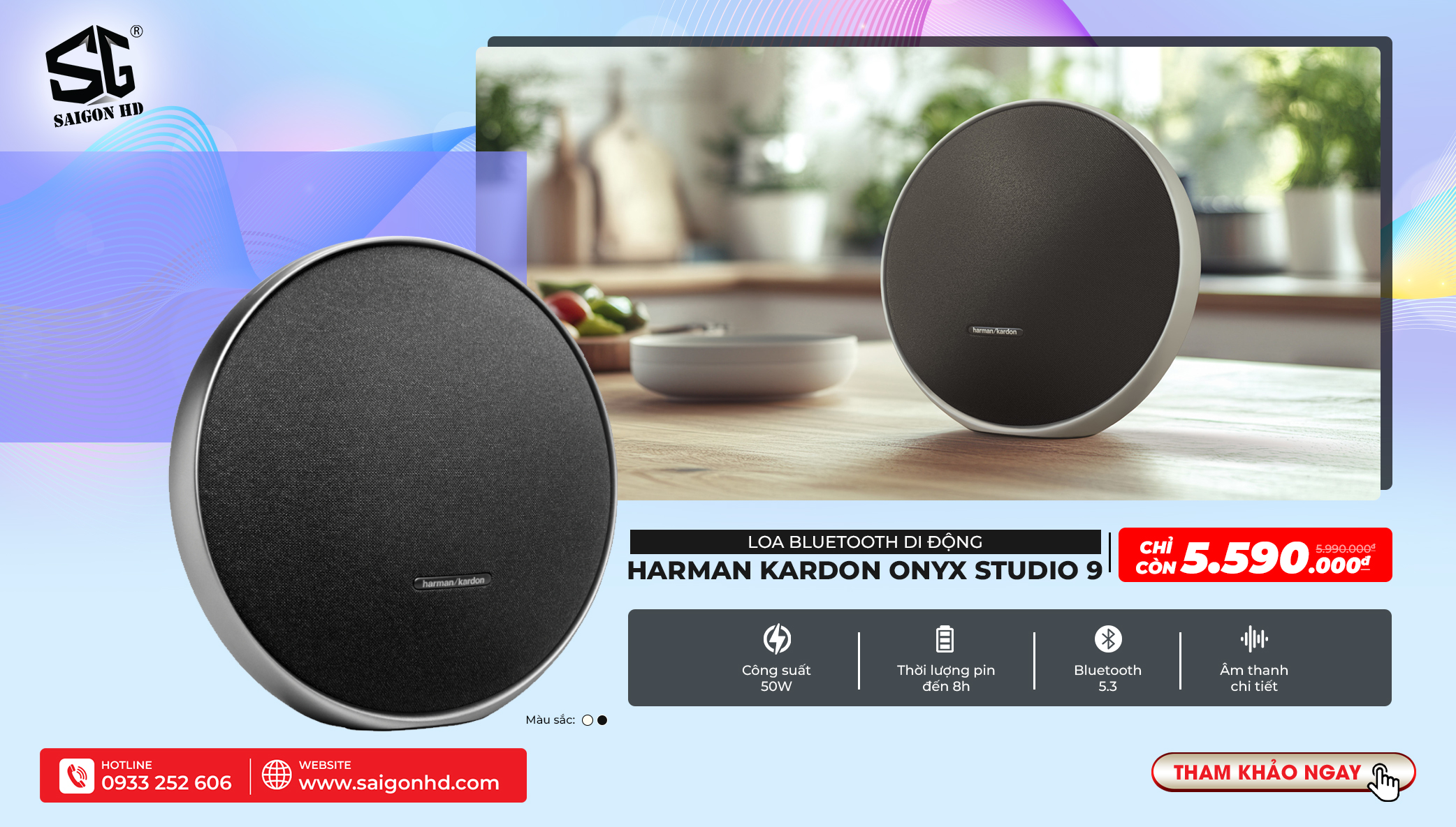 Loa di động Harman Kardon Onyx Studio 9