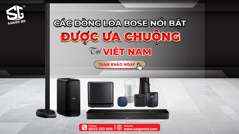 Tại Sao BOSE Lại Được Người Dùng Tại Việt Nam Ưa Chuộng?