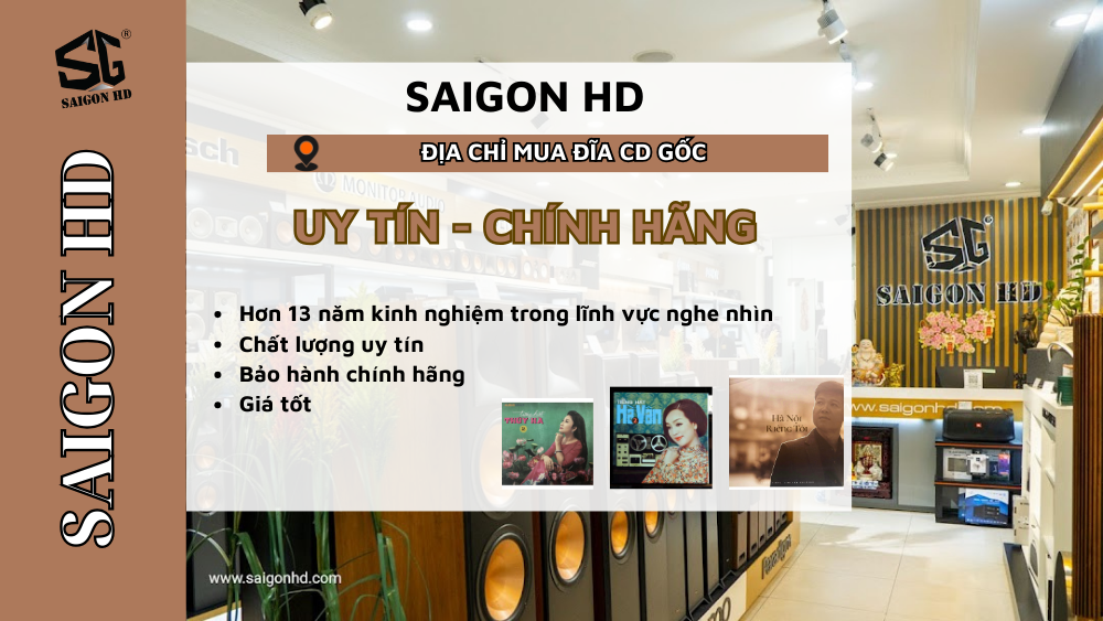 Tại sao nên mua đĩa CD gốc? Mua đĩa CD gốc tại TP.HCM ở đâu?