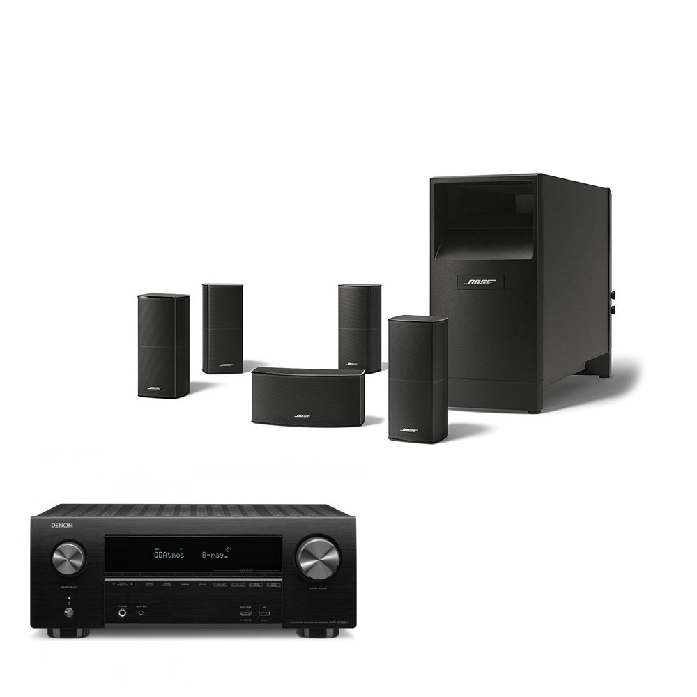 Denon AVR-X2500H - Bose AM 10 V