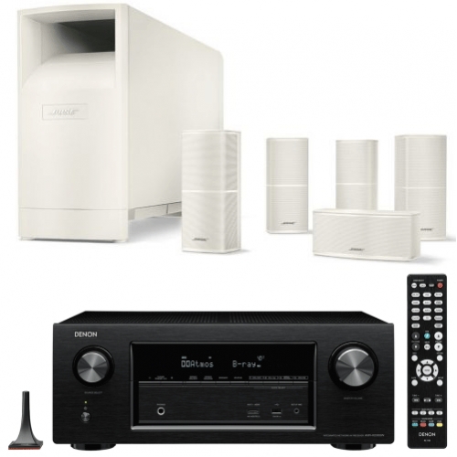 Denon AVR-X2500H - Bose AM 10 V