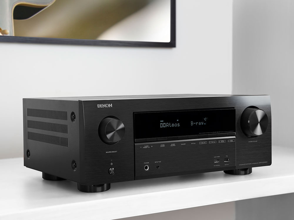 Denon AVR-X2500H - Bose AM 10 V