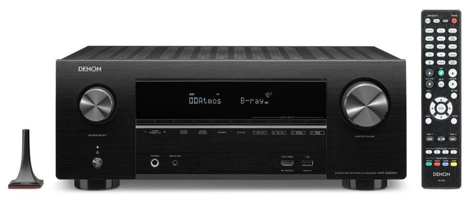 Denon AVR-X2500H - Bose AM 10 V