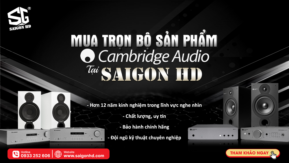 Giới thiệu thương hiệu Cambridge Audio của nước nào?