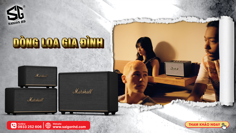 Marshall của nước nào? Review sản phẩm nổi bật của Marshall tại SAIGON HD