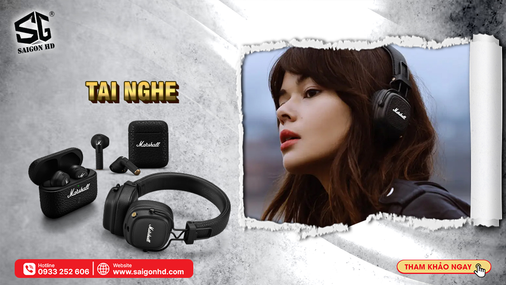 Marshall của nước nào? Review sản phẩm nổi bật của Marshall tại SAIGON HD