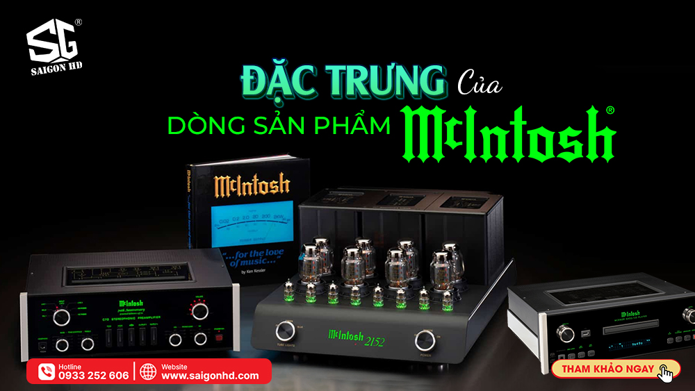 McIntosh của nước nào - Thương Hiệu Âm Thanh Hi-End 