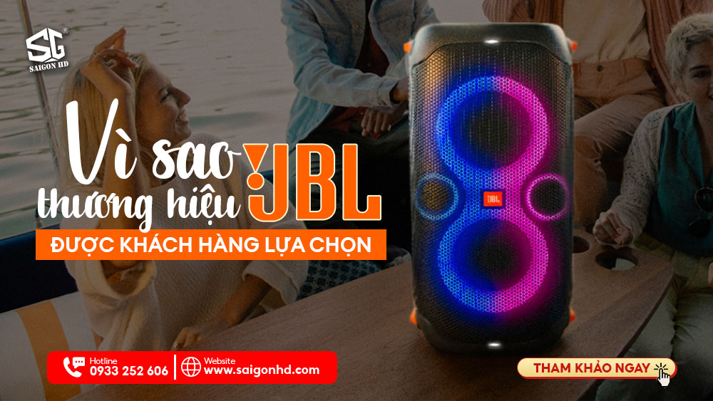 Tìm hiểu về thương hiệu JBL của nước nào và các dòng sản phẩm phân phối chính hãng tại SAIGON HD