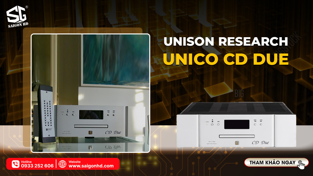 Amply, đầu CD Unison Research của nước nào sản xuất?