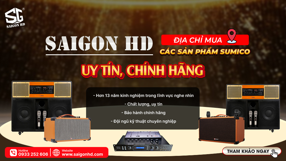 Thương hiệu âm thanh Sumico của nước nào?