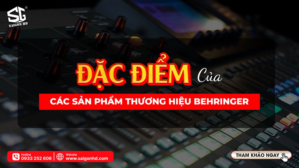 Thương hiệu Behringer của nước nào?