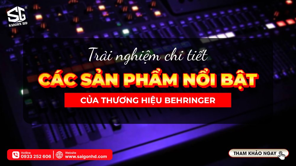 Thương hiệu Behringer của nước nào?