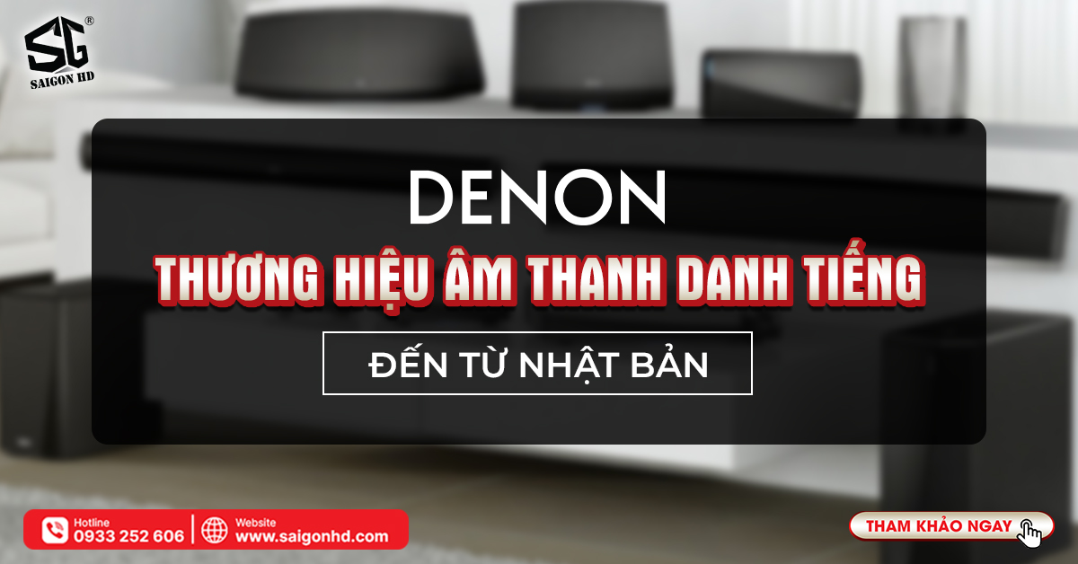 Thương hiệu Denon của nước nào? 