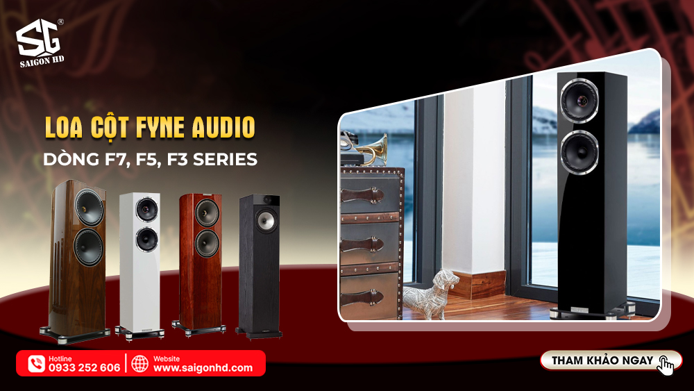 Thương hiệu Fyne Audio của nước nào?