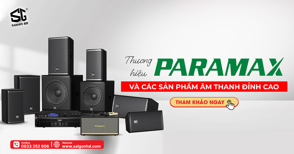 Thương hiệu Paramax của nước nào?