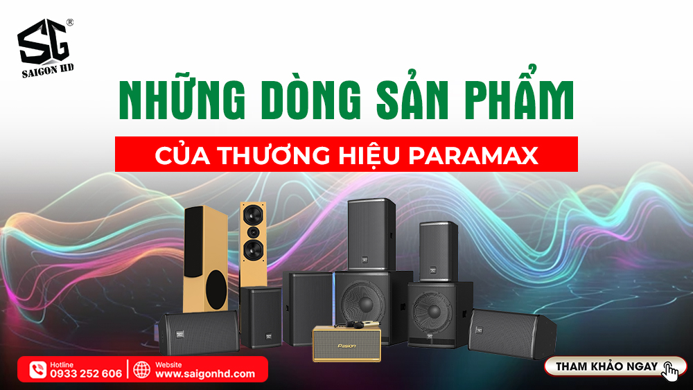 Thương hiệu Paramax của nước nào?