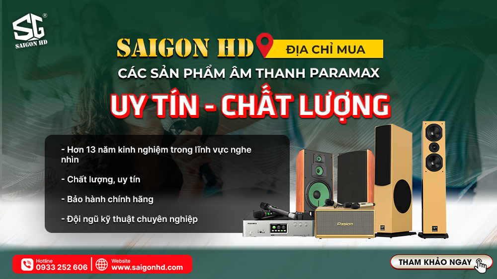 Thương hiệu Paramax của nước nào?