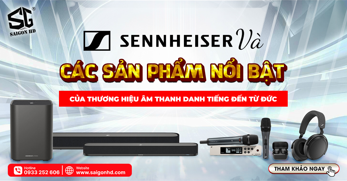 Thương hiệu Sennheiser của nước nào?