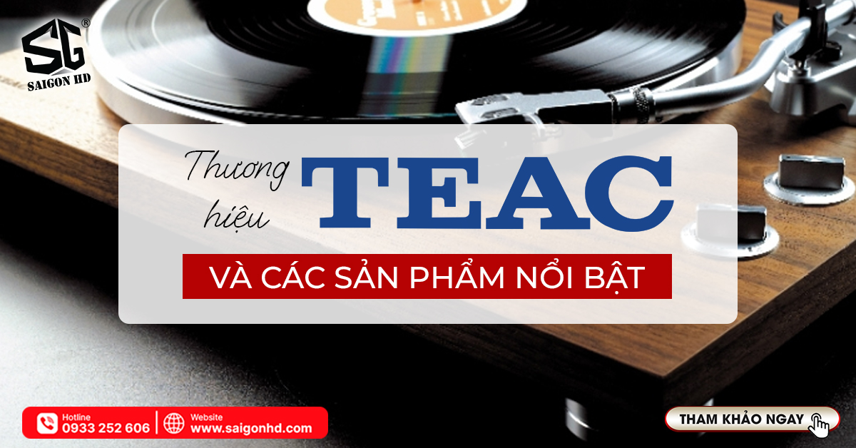 Thương hiệu Teac của nước nào