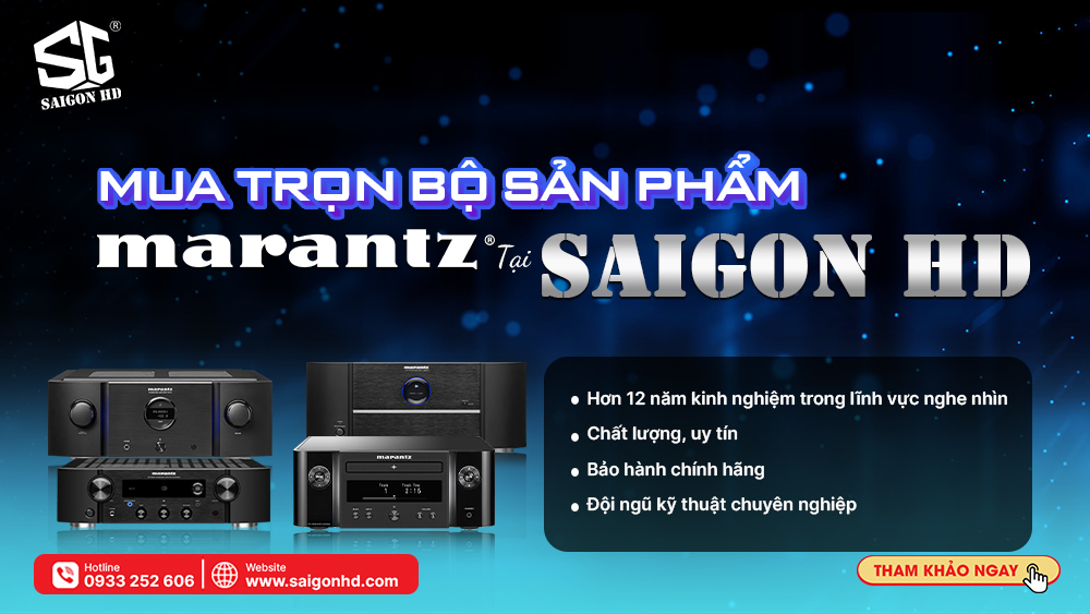 Marantz của Nước Nào? Giới Thiệu và Cách Mua Tại SAIGON HD