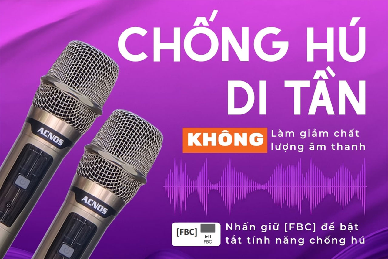 Loa karaoke di động Acnos CS201PLUS ch&iacute;nh h&atilde;ng gi&aacute; rẻ nhất