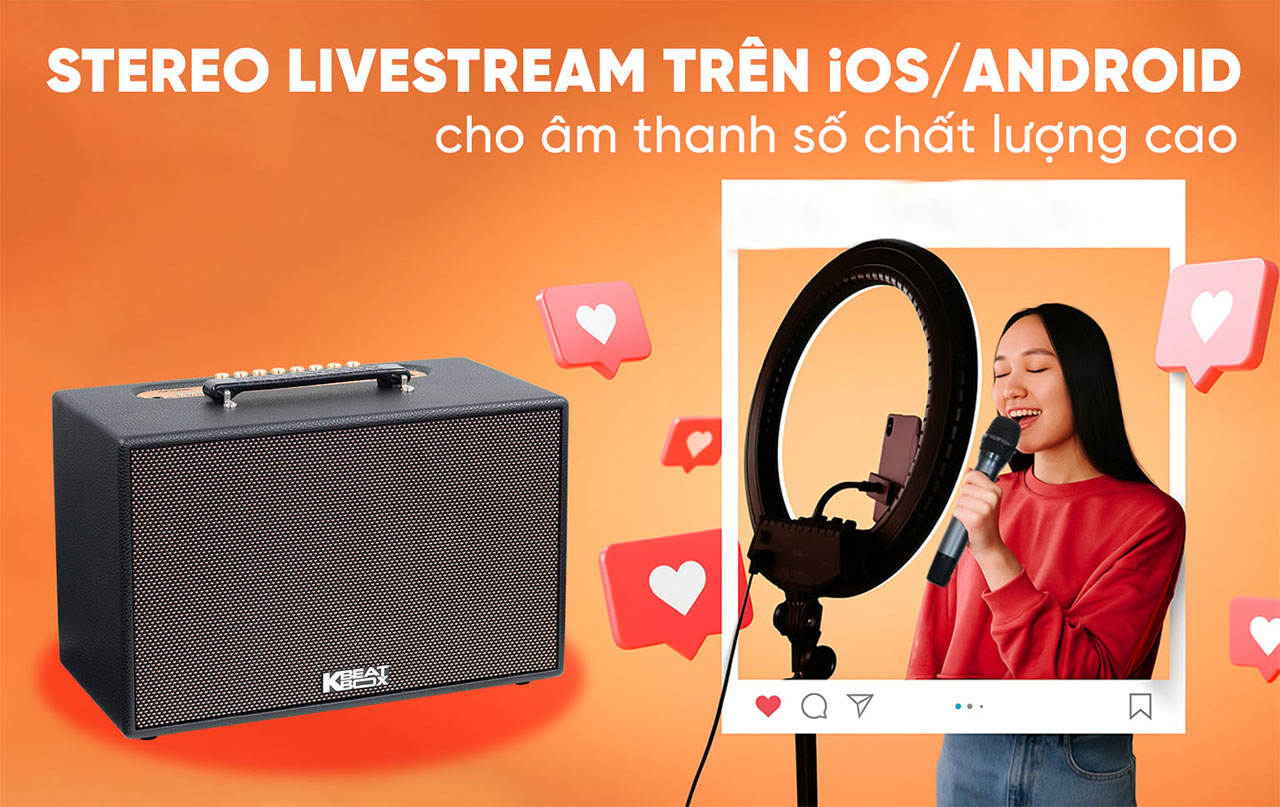 Loa karaoke di động Acnos CS201PLUS ch&iacute;nh h&atilde;ng gi&aacute; rẻ nhất