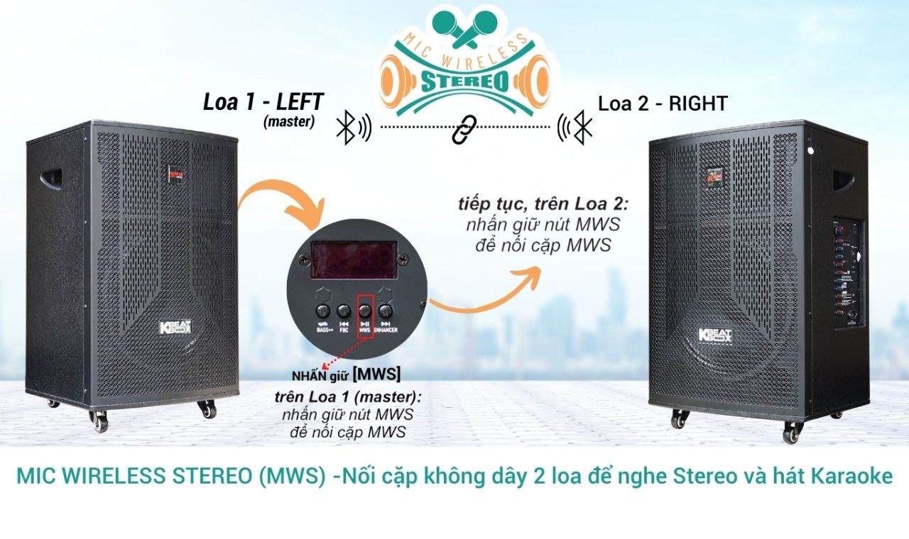 Loa Karaoke bluetooth di động Acnos CB406Neo ch&iacute;nh h&atilde;ng gi&aacute; rẻ nhất 